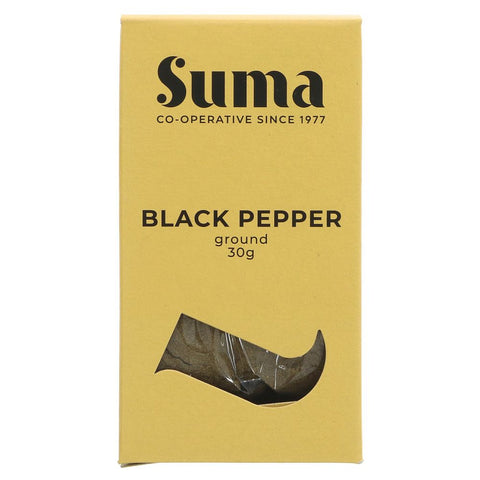 Suma Ground Black Pepper 30g (Pack of 6)