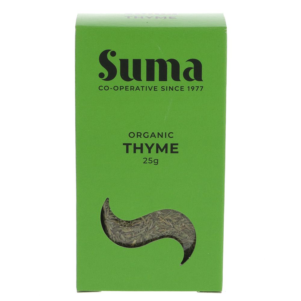 Suma Organic Thyme 25g (Pack of 6)