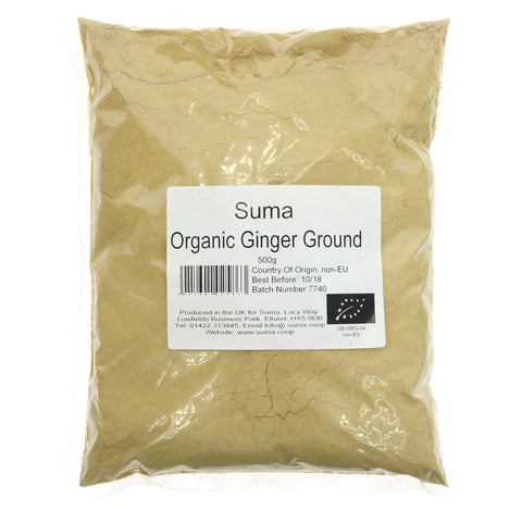 Bulk Milled Spices - Organic Ginger Powder 500g