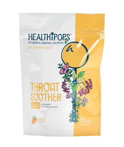 Healthipops Throat Soother 12 Lollipops