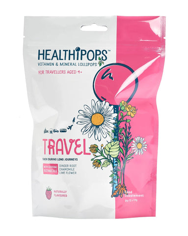Healthipops Travel Vitamin & Mineral 12 Lollipops