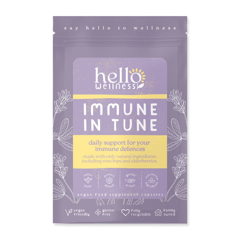Hello Wellness Immune Intune 60 x 400 Pouches (Pack of 6)