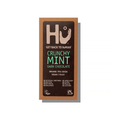 Hu Mint Dark Chocolate Bar 60g (Pack of 12)
