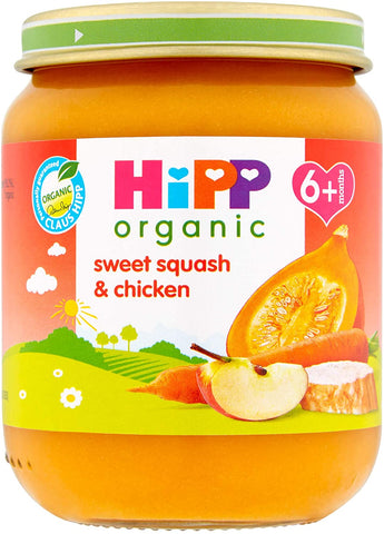 Hipp Sweet Squash & Chicken 125g