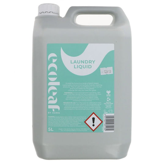 Ecoleaf By Suma Laundry Liquid Fragrance Free 5l