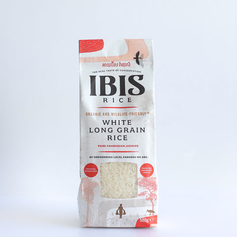 Ibis Rice Organic White Long Grain Rice 500g (Pack of 6)