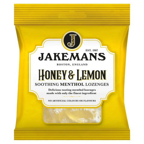 Jakemans Honey & Lemon 12 Pack 73g (Pack of 12)