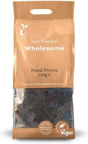 Just Natural Wholesome Pitted Prunes 500g