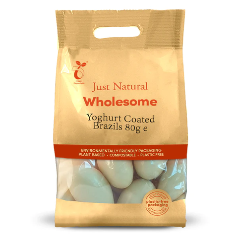 Just Natural Wholesome Yoghurt Coated Brazil Nuts 80g