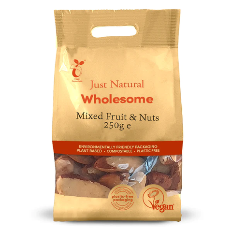 Just Natural Wholesome Mixed Fruit & Nuts 250g
