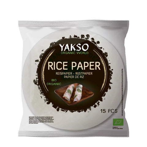 Yakso Rice Paper Organic 150g (Pack of 15)