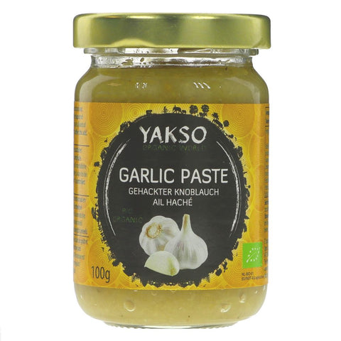 Yakso Garlic Paste Organic 100g (Pack of 6)
