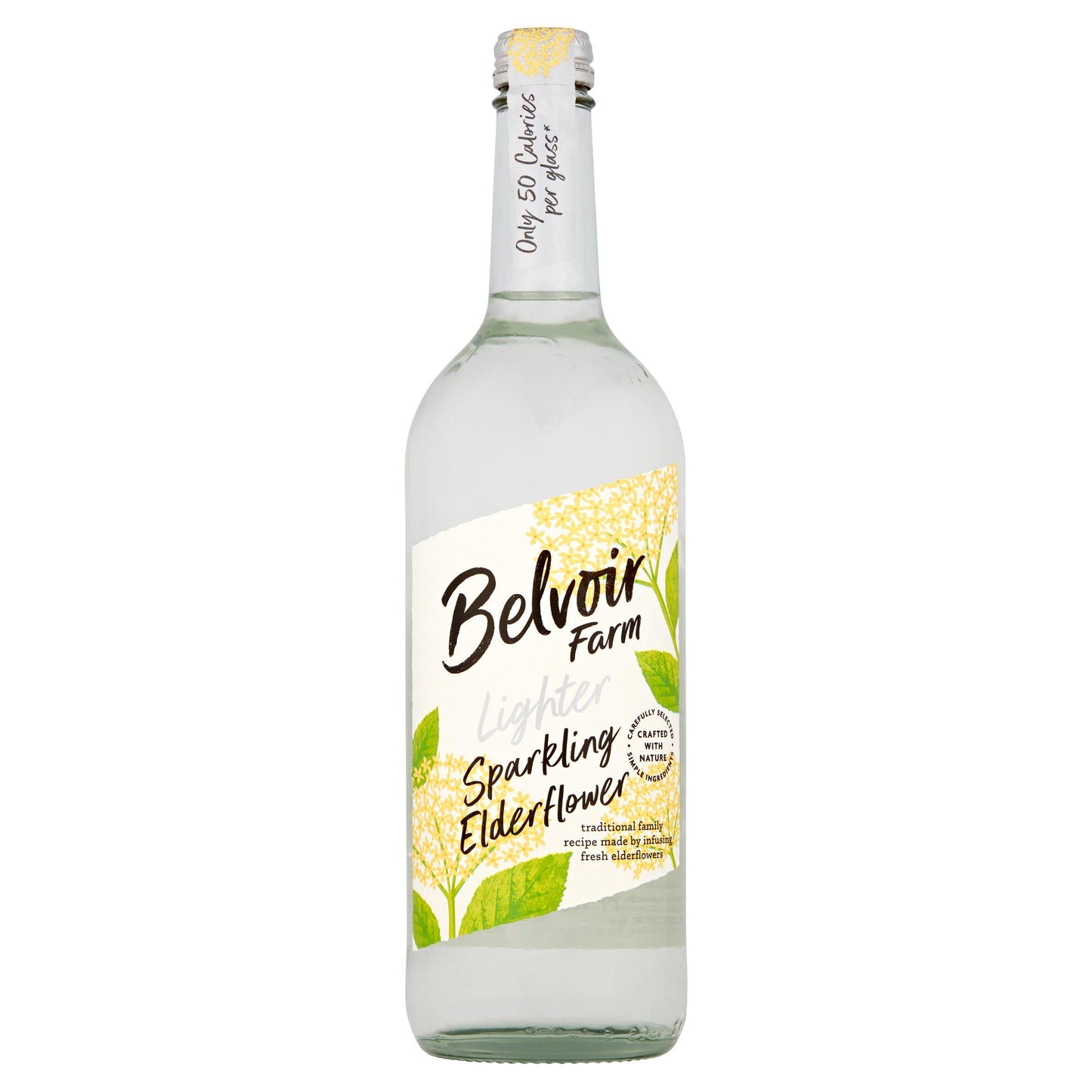 Belvoir Elderflower Light Presse 750ml (Pack of 6)