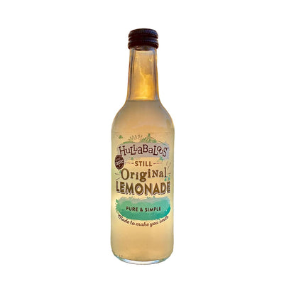 Hullabaloos Drinks Still Original Lemonade 330ml (Pack of 12)