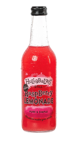 Hullabaloos Drinks Still Raspberry Lemonade 330ml (Pack of 12)