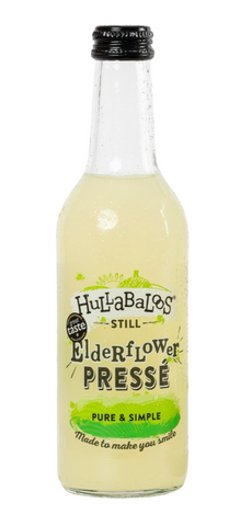 Hullabaloos Drinks Still Elderflower Presse 330ml (Pack of 12)