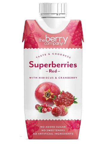 Berry Company Superberry Red & hibiscus 330ml (Pack of 12)