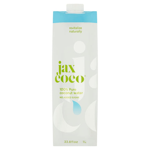 Jax Coco Pure Coconut Water 1L (Pack of 12)