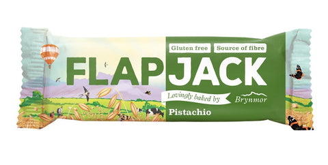 Brynmor Pistachio Flapjack 80g (Pack of 20)