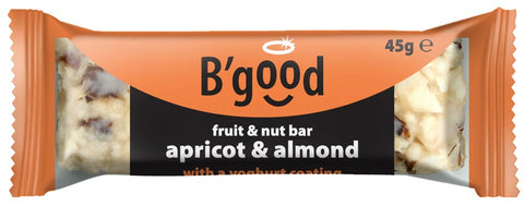 B'good Apricot & Almond Bar 45g (Pack of 16)