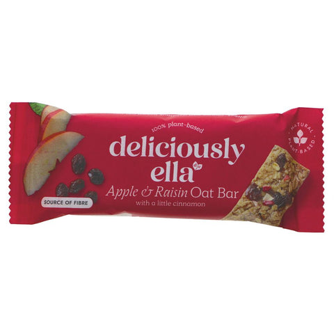 Deliciously Ella Apple Raisin Cinnamon Oat Bar 50g (Pack of 16)