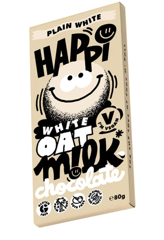 Happi White Chocolate 80g (Pack of 12)
