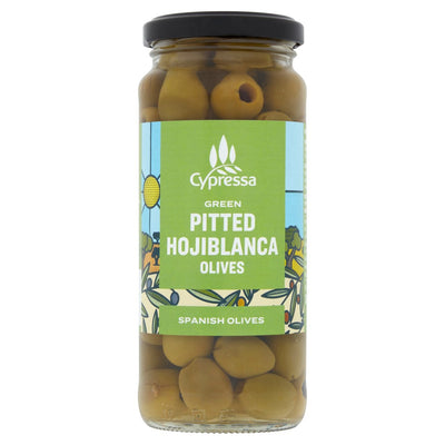 Cypressa Pitted Green Olives 340g (Pack of 6)