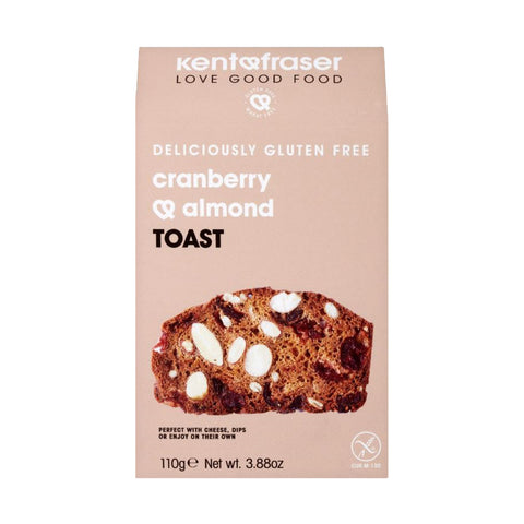 Honeyrose Cranberry Almond Toast 110g (Pack of 6)