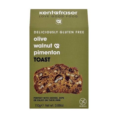 Honeyrose Olive Walnut Pimenton Toast 110g (Pack of 6)