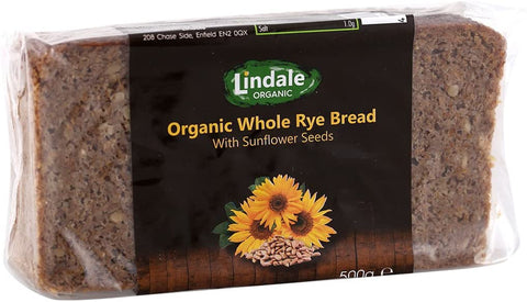 Lindale Rye Bread with Sunflower 500g (Pack of 12)