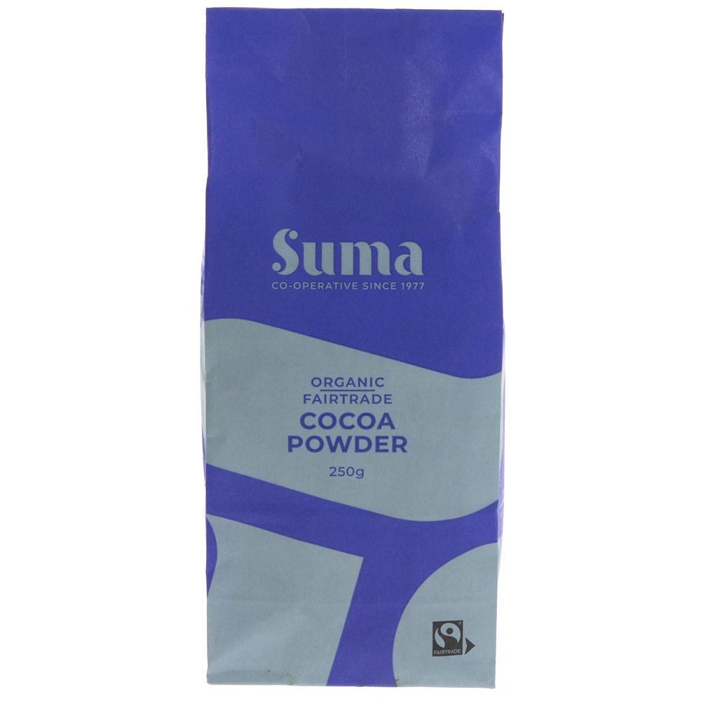 Suma Prepacks Organic F/trade Cocoa Powder 250g (Pack of 6)