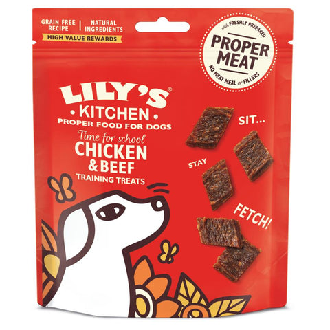 Lily's Kitchen Dog Adult Training Treats 70g (Pack of 8)