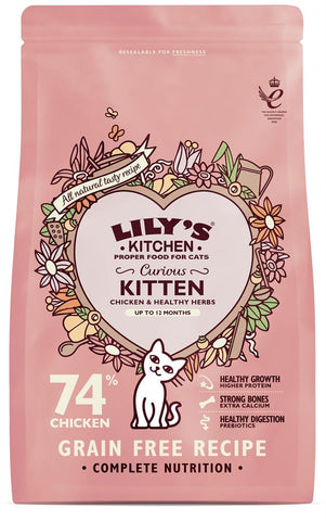 Lily's Kitchen Cat Kitten Dry 800g (Pack of 4)