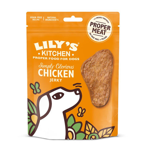 Lily's Kitchen Chicken Jerky 70g (Pack of 8)