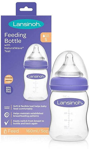 Lansinoh Feeding Bottle 160ml (Pack of 6)
