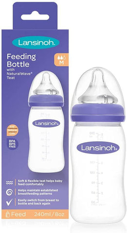 Lansinoh Feeding Bottle 240ml (Pack of 6)