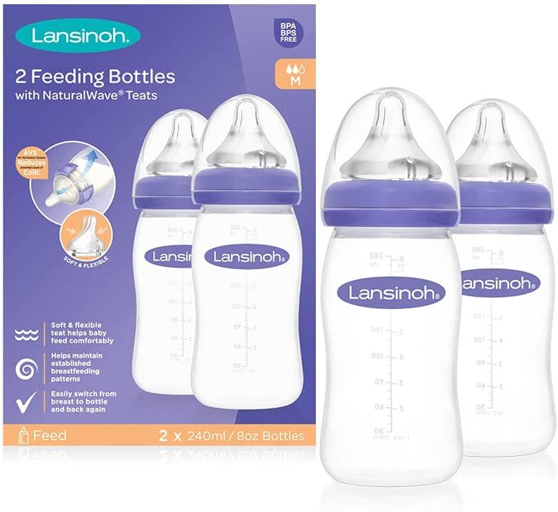 Lansinoh Feeding Bottle 2 x 240ml (Pack of 6)