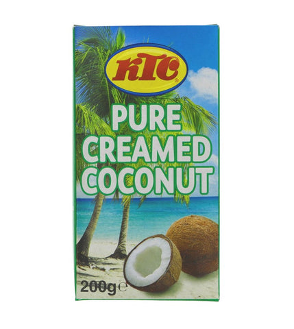 Ktc Creamed Coconut 200g (Pack of 12)