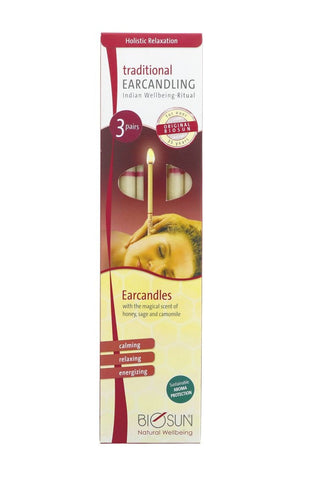 Hopi Ear Candles Biosun Hopi Candle 3 Pack Pair (Pack of 3)