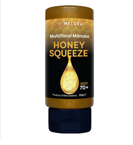 Melora Manuka Squeeze 70MGO 330g (Pack of 8)