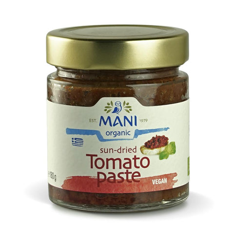 Mani Organic Sun-Dried Tomato Paste 205g (Pack of 6)
