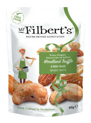 Mr Filbert Woodland Truffle & Wild Garlic 40g (Pack of 20)