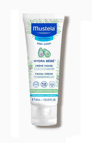 Mustela Hydra Bebe Facial Cream 40g (Pack of 48)
