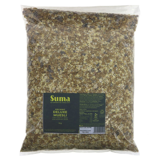 Suma Bulk Muesli Organic Deluxe Muesli 3kg