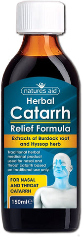 Natures Aid Herbal Catarrh Relief Formula 150ml