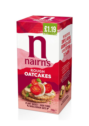 Nairn's Oatcakes Limited Rough Oatcakes 250g