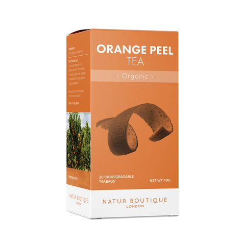 Natur Boutique Organic Orange Peel Tea 20 Bags (Pack of 6)