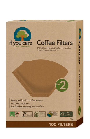 If You Care Coffee Filter No.2 100 (Pack of 12)