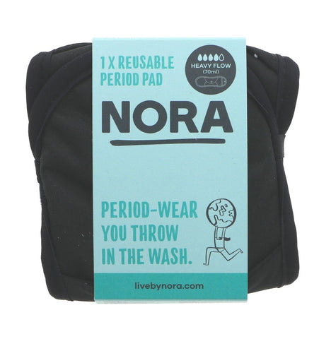 Nora Reusable Heavy Pad C/b 1 (Pack of 10)