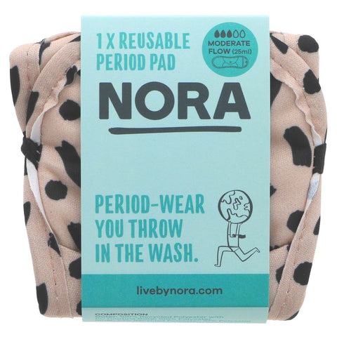 Nora Reusable Moderate Pad L/b 1 (Pack of 10)